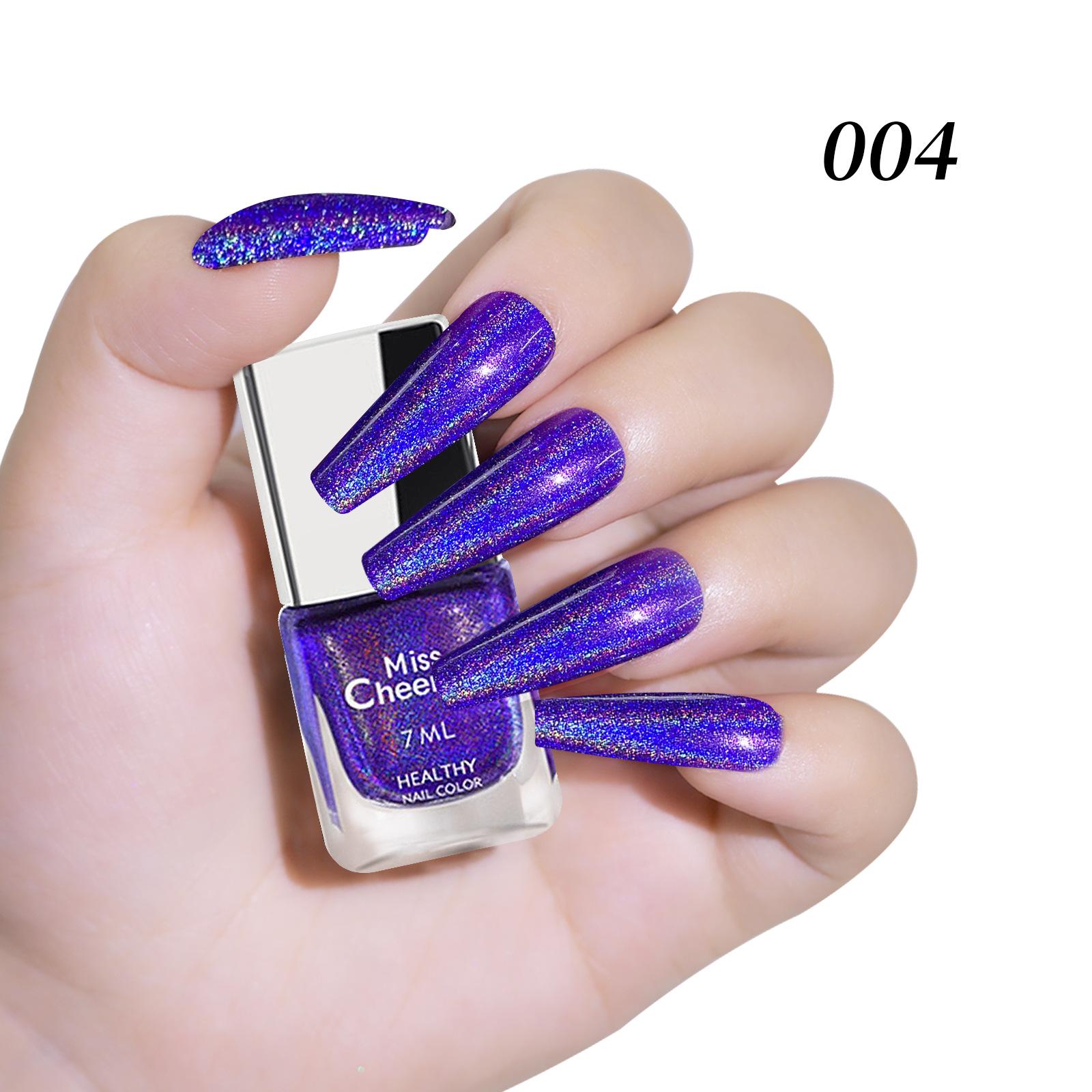 

Лак для ногтей с лазерными блестками, цветной фантазийный лазерный лак для ногтей