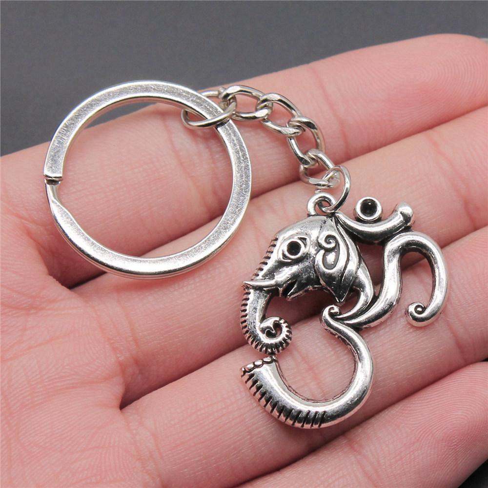 Big Elephant Animal Keychain for Women Best Seller Sweet Christmas Gift Streetwear Car Key Ring