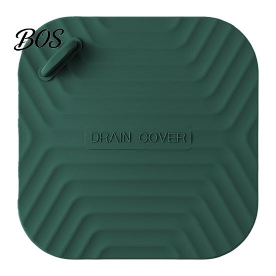 Cockroach Prevention Drain Cover Shower Tub Stopper, Waterproof Silicone Floor with Odor Blocking Handle, Universal Size Debris Catcher for