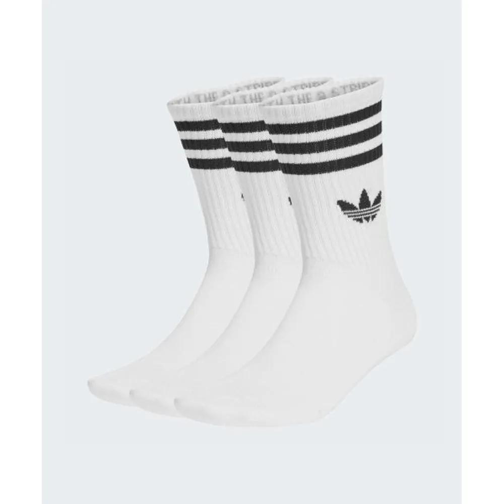 Носки adidas с 3 полосками, 3 пары - Белые JV7401 5882656 S