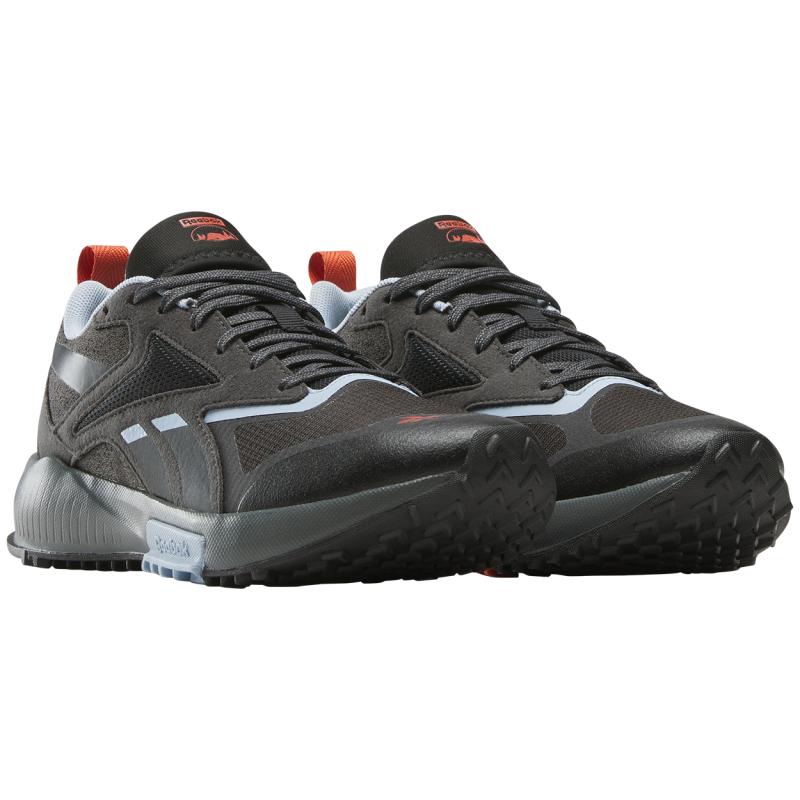 Reebok Slip Resistant, Abrasion Resistant, Breathable Low Top Casual City Commute Running Shoes Women's Black Blue Sneakers 100209971