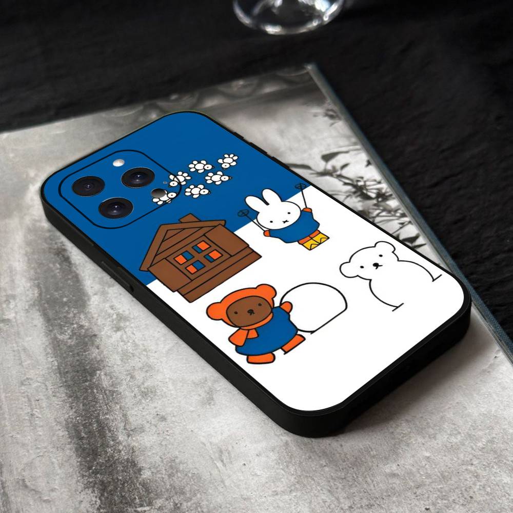 M-Mi Ffyes Phone Case Silicone Soft For IPhone 17 Air 16 15 14 13 12 11 Plus Pro Max Plus