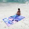 Game Skirk Genshin Impact Towel Soft Lightweight Anti-Sand Large Beach Towel Quick-Drying Bath Sports Family