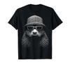 Beaver Animal Art Portrait Graphic Motif Beaver T-Shirt