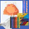 24 Colors Crayon Set - Coloring Graffiti Oil Pastels, Kids Creative Painting Art Supplies In Box