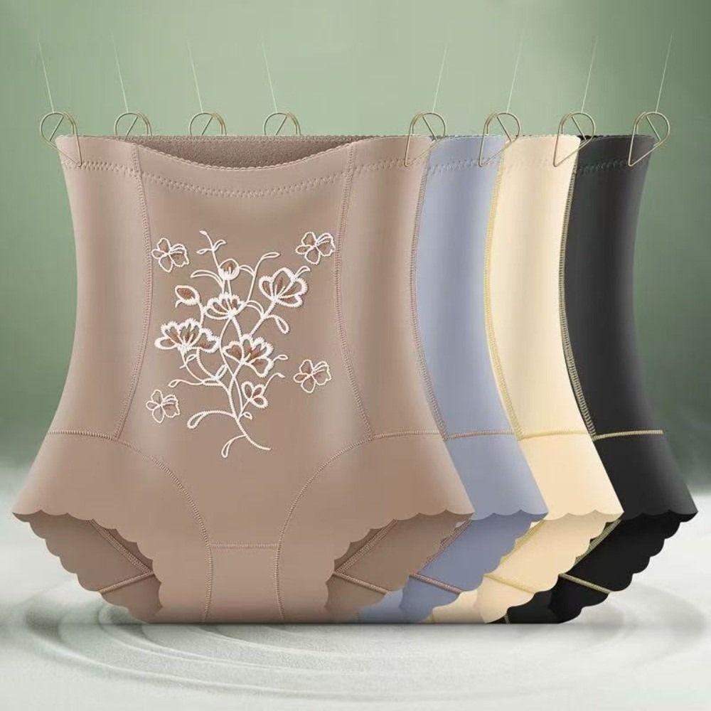 High Waist Postpartum Body Shaper Shapewear Tummy Control Underwear Seamless Underpants  Lady