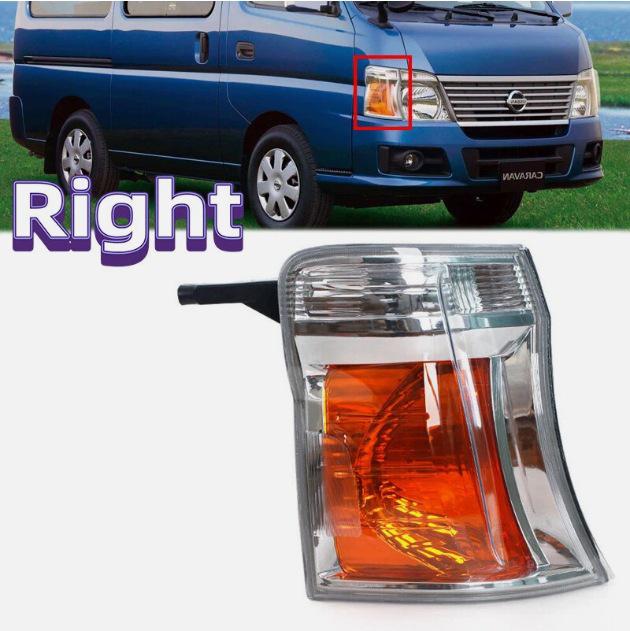 E25 Caravan Front Cornering Turn Signal & Side Lights