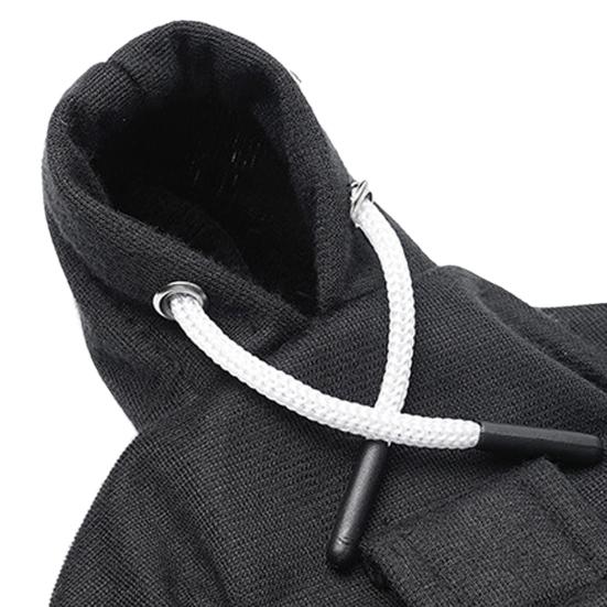 Desk Goose Hoodie Costume Adjustable Hooded Sweater for 7" Doll Mini Porch Goose Costume with Pocket Decorative Gift for Enthusiasts