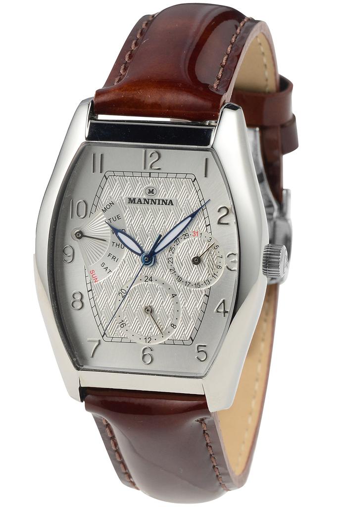 Watch Genuine Import Brown [Mannina] MNN003-01 Men's