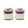 Nike Dunk SB Abrasion Resistant Abrasion Resistant Low top Skateboard Shoes Unisex White Red HF3704-001(Team4-)