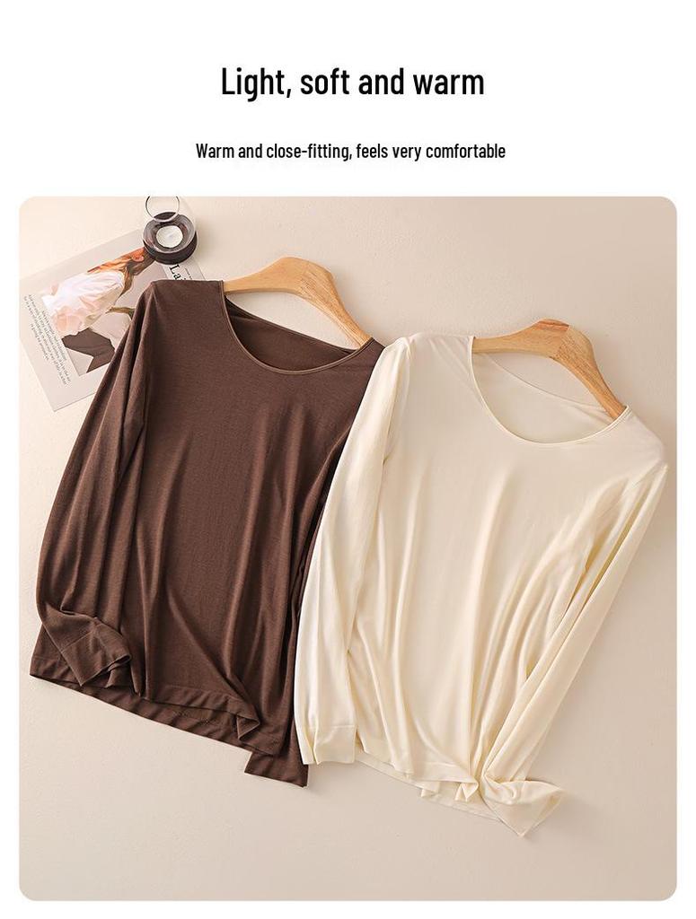 2025 Nahtloses Damen Thermo Body Shaping Unterwäscheset für Herbst & Winter.