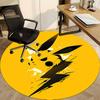 1pcPikachu Electric Office Round Area Rug, Indoor Mat Suitable For Office, Bedroom Living Room Home Decor, Room Deco,  Offic A0928147