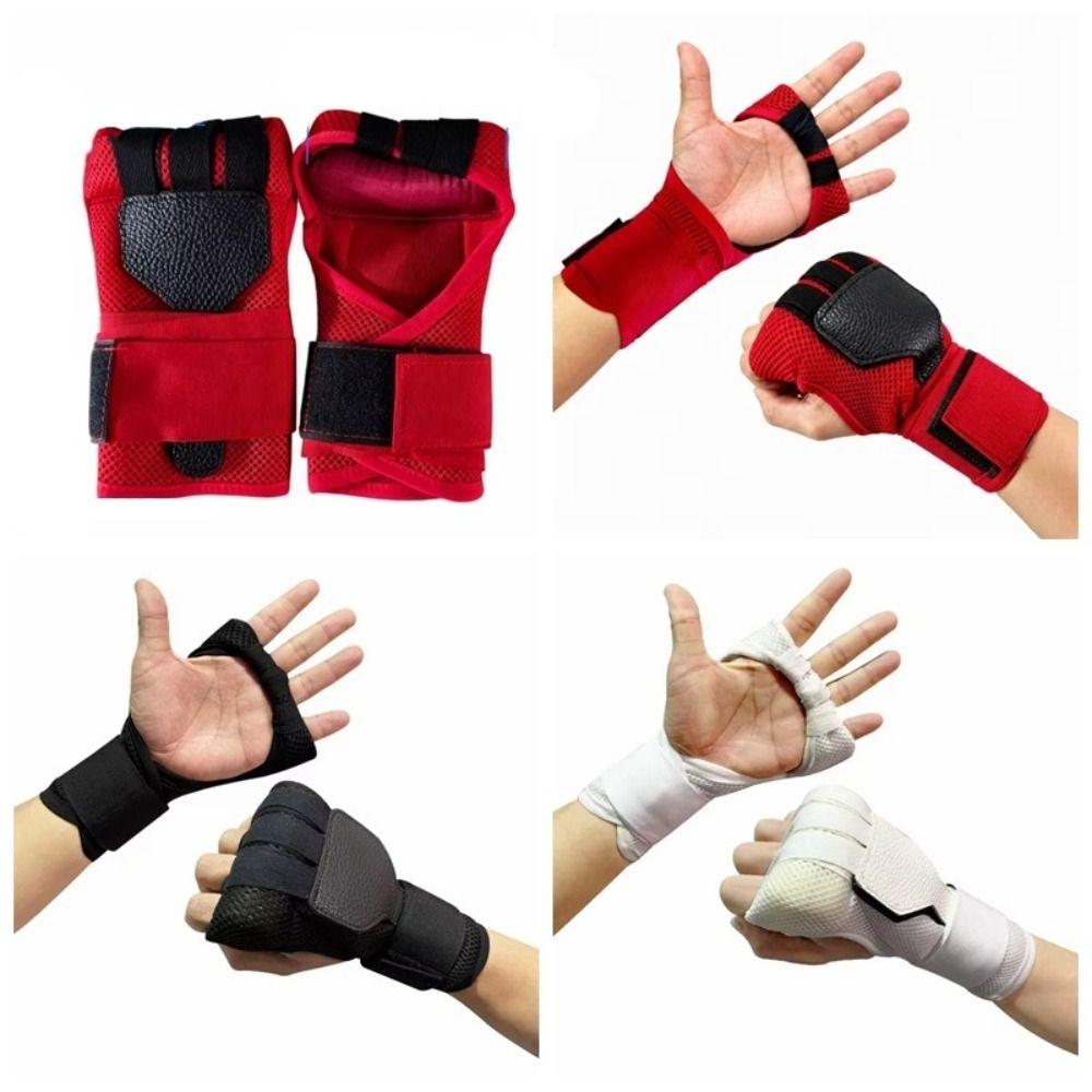 Quick Strap Muay Thai Gloves Half Finger Boxing Training Gloves Workout Boxing Gloves Gym Home