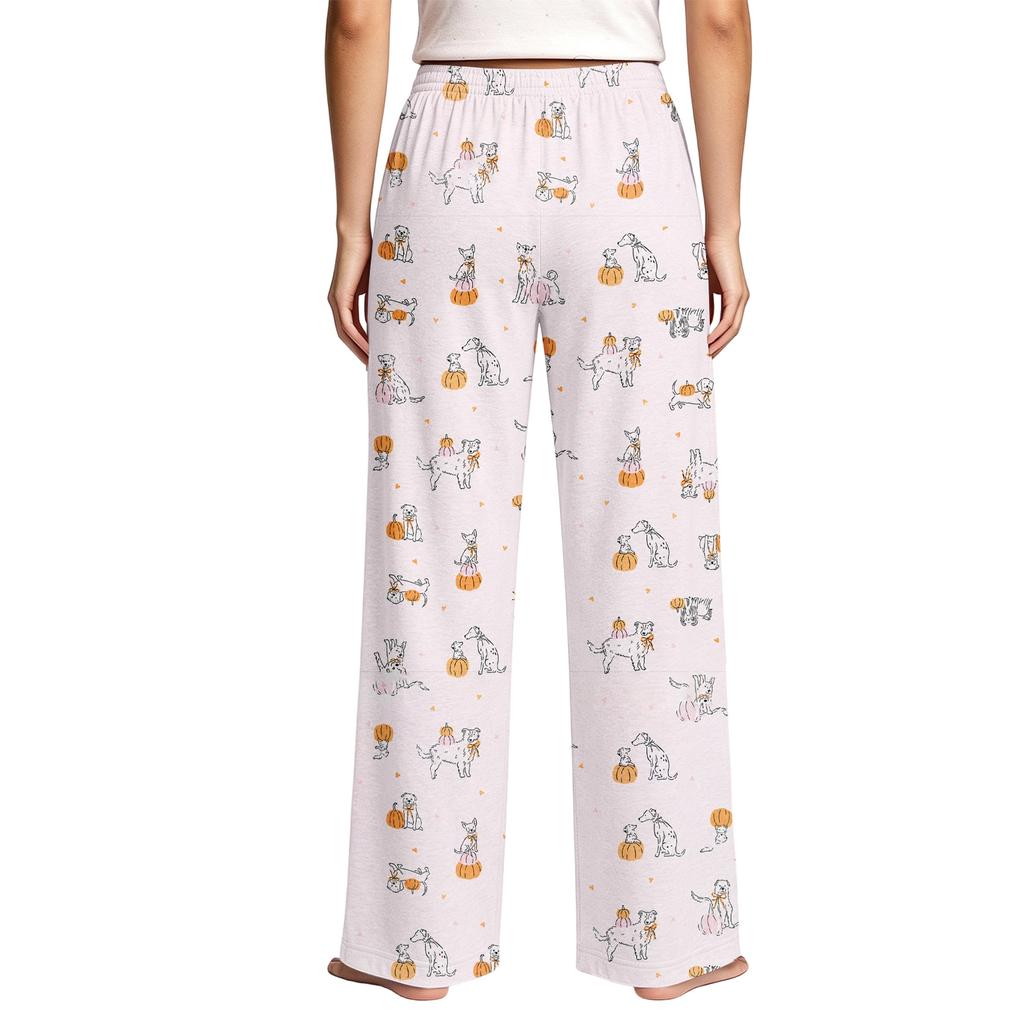Pantaloni Pigiama da Donna Eleganti per Halloween, per Dormire, Rilassarsi e Riposarsi