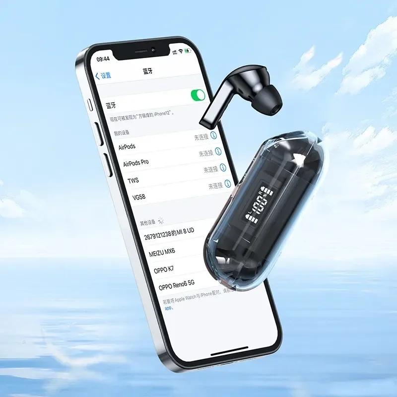 Xiaomi TWS Wireless TWS Bluetooth Earphone with LED Display Touch Noise Canceling Earbuds Sports Music Game Headset Waterproof