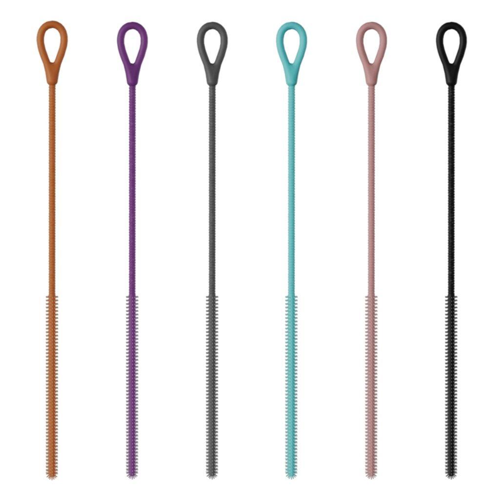Long Silicone Straw Cleaning Brush Reusable Cleaning Tool New Gap Brush