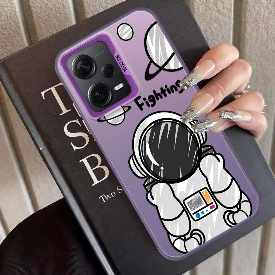 Anime Astronaut Case for Xiaomi Redmi A5 12C A1 A2 Plus 13C Note 9 10 10C 14C 9C 9T K60 Back Phone Cover
