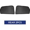 FEISHILINIYA Magnetic Rear Side Window Sunshades for Mazda CX5 (2017-2025) Polyester Privacy Curtains with Buckle for Side Passenger for CX-5