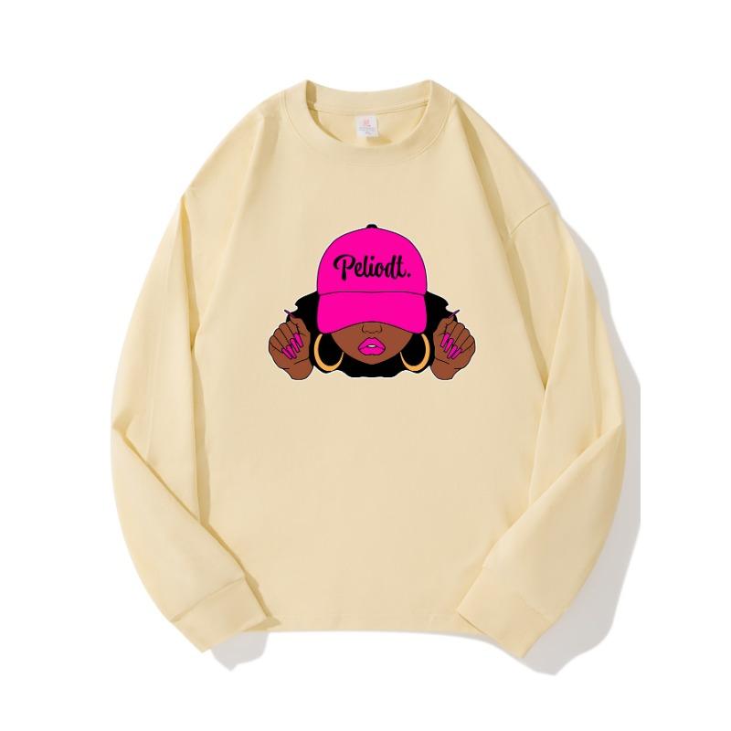 

Розовая шляпаОсенняя одежда с длинными рукавами из чистого хлопка, новый мужской и женский топ, весенний внутренний слой, базовая рубашка, футболка с круглым вырезом и длинными рукавами XXL бежевый