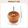 Bead Bowl Tray Crafting String Beads Tool Mini Size Wooden Replacement Holder DIY Jewelry