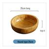 Creative Bamboo Wood Salad and Fruit Bowl for Dining and Restaurants