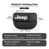 CXVSUD1 For Jeep Leather Car Seat Gap Organizer Crevice Side Storage Box Filler Side Storage Pocket With Cup Holder Grand Cherokee