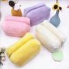 Zipper Toiletry Organizer Storage Bag Women's Pouch Pencil Case Cosmetic Bag Plush Makeup Bags