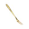 5Pcs Mini Size Snack Fork Rustless Steel Fruit Pick Fork Reusable Dessert Fork  Dessert Tasting