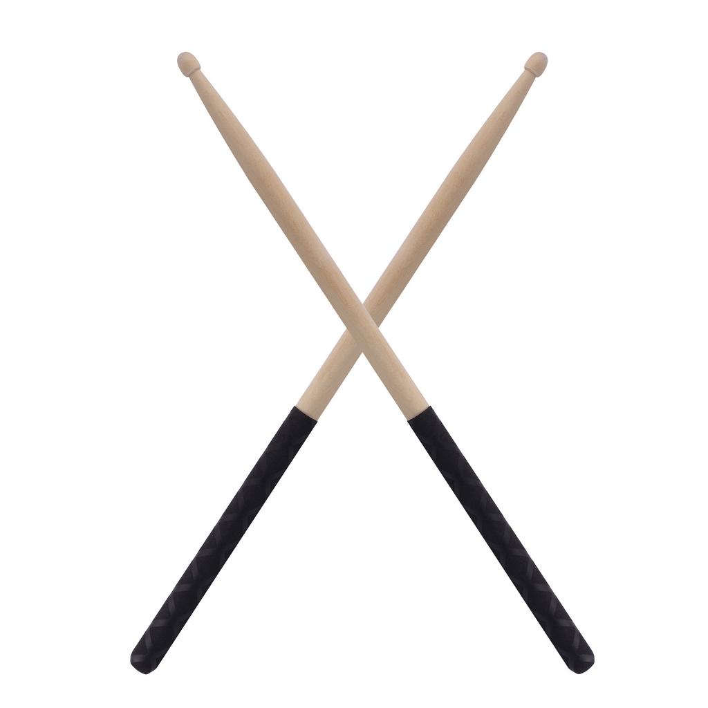 1-Pair Drumstick 5A  Anti Slip Drumstick Antiskid Drum Sticks Maple Wood Drumsticks Triangular Tip
