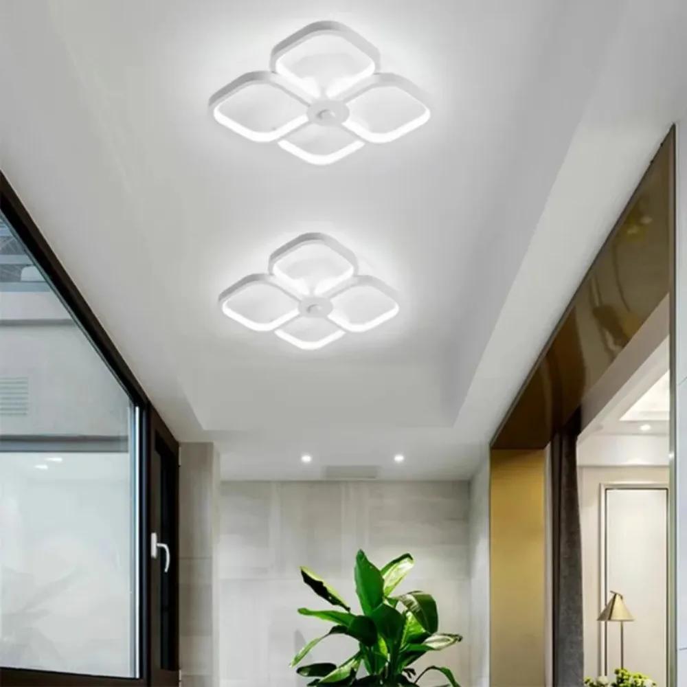 Modern Nordic Ceiling Light Square Led Ceiling Lamp Home Room Decorative Light Fixture for Bedroom Corridor Balcony Kitchen 30CM