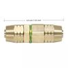 Pressure Hose Adapter Quick Connection Agricultural Spray Pipe Adapter Copper Repair Extension High-Pressure Water Pipe Joint