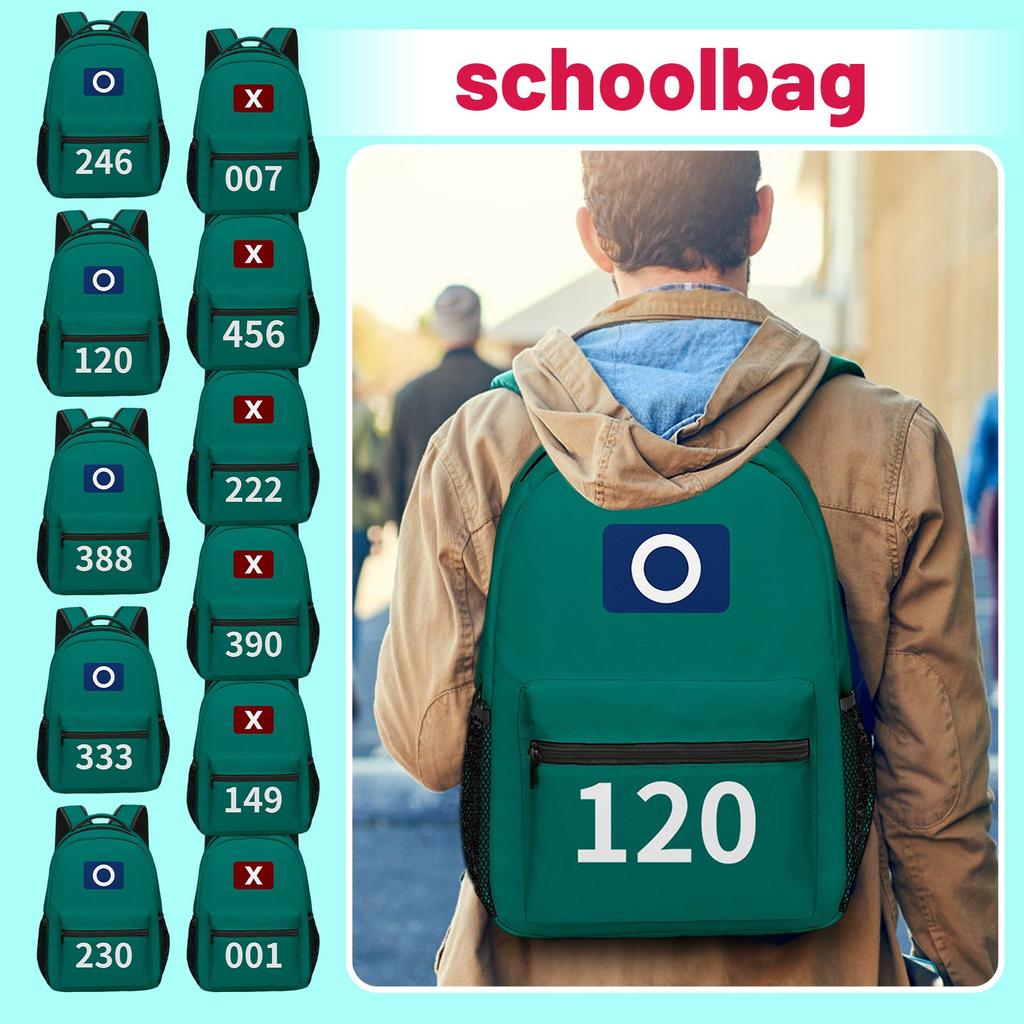 Kreslený potisk Ležérní taška přes rameno Batohy s velkou kapacitou pro studenty středních škol