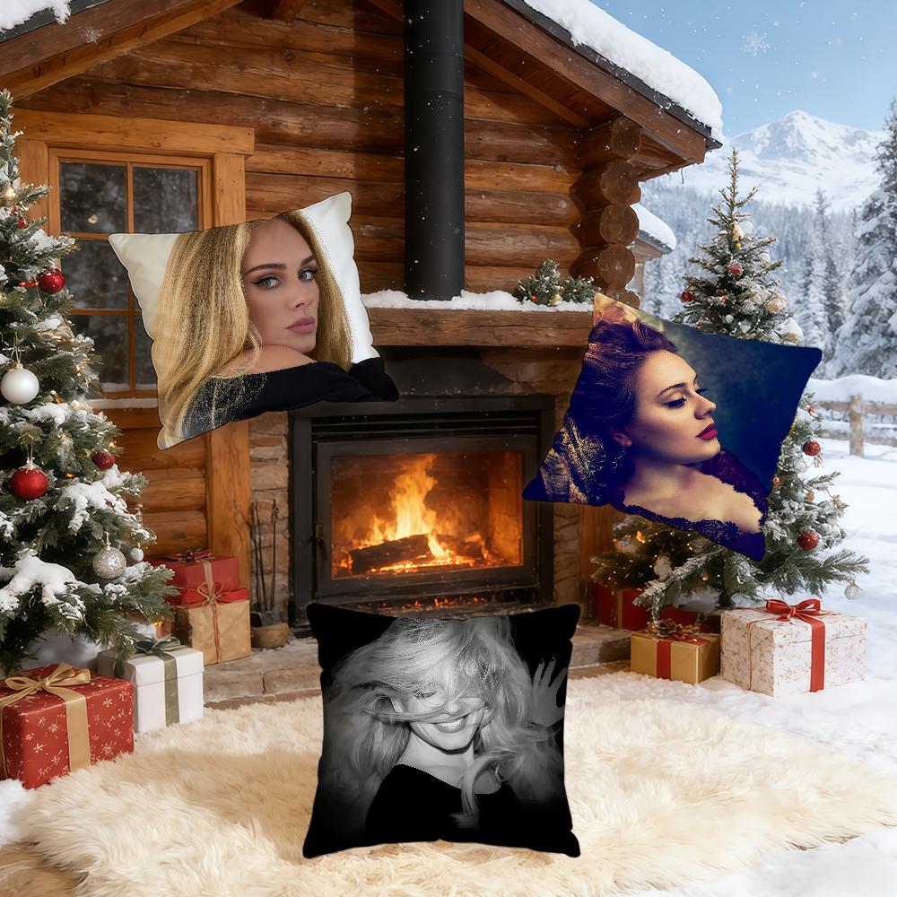 Hot Singer A-Adele cushion cover Home Office Birthday Anniversary Gifts Soft Skin Friendly Cushion Cover