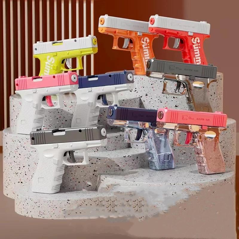 1 Stück Sommer Wasserpistole Spielzeug Mechanische Wasserpistole Spielzeug Jungen und Mädchen Outdoor Strand Wasser Spielzeug Kinder Festival Geschenk Pri