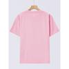 European sizes Girls' Versatile Round Neck Cute Bunny Print Soft T-Shirt, Casual Adorable Style Children's Clothing, Recommended Gift