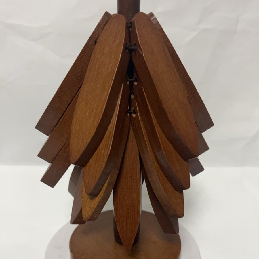 Black Walnut Heat-Resistant Coaster Set - Wooden Table Decoration, Anti-Scalding Insulation Pad.