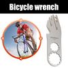 Bike Disc Rotor Alignment Tool Auxiliary Repair Wrench Stainless Steel Truing Wrench Multifunctional Cycling Accessories