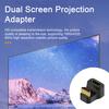 Adapter HDMI-compatible Male To Female Connector 8K Ultra-Clear Support UHS2.1 with Indicator Light Adapter