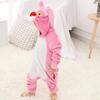 Pink Panther Onesie Kids Kigurumi Pjamas Halloween Flannel Christmas Cosplay Costume