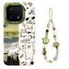 Cherry Puppy Lanyard Suitable for Apple 11 Mobile Phone Case 11promax New Soft Silicone Cover 11 All-inclusive Protective Cover 11