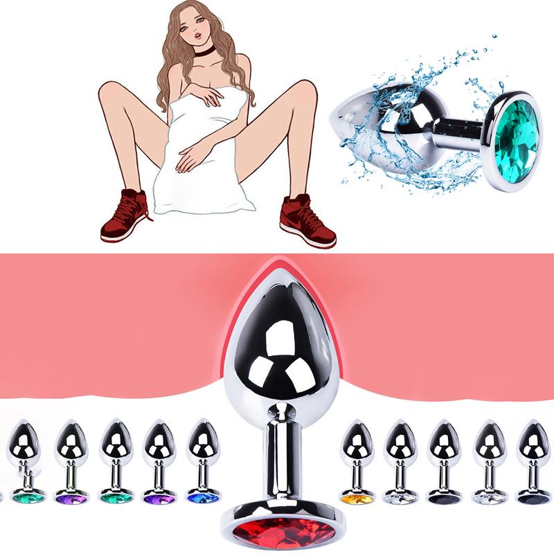 Sex Vibrator Metall Anal Spielzeug Für Frauen Erwachsene Sex Produkte Für S Männer Butt Plug Edelstahl Anal Plug Sex spielzeug Anal