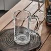 Bierglas mit großem Fassungsvermögen und Griff, transparentes Bierglas mit dickem Boden, Wasserflasche, Party-, Bar-, Saft-, Getränkebecher