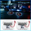 2 Stück Auto Tür Willkommensleuchten LED Logo Projektor Geister Schatten Lichter Styling für Civic Mugen Accord Odyssey JAZZ CRV Fit Hrv Jazz CBR VTX