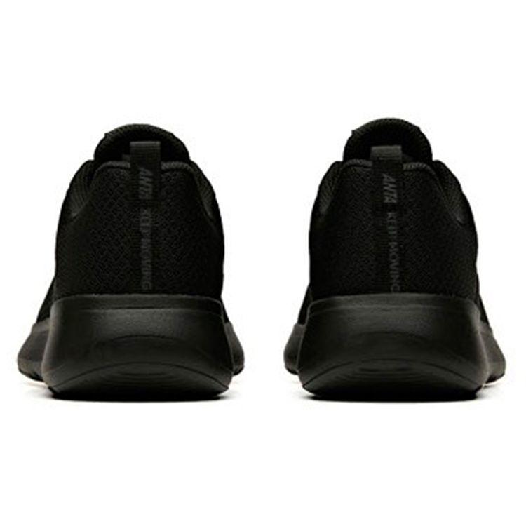 Anta Versatile Shock Absorbing Non-Slip Wear-Resistant Breathable Low-Top Running Shoes Women sneaker Black 92915526-6