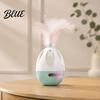 Automatic Motion Activated Kitten Toys Interactive Cat Wobble Toy 360 Degree Rotating Feather Chirping Pet Sound Touch Toy for Indoor Cats Pouncing