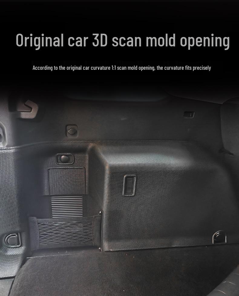 Tank 400 Tail Box Side Bag Suede Protective Pad - Anti-Scratch, Wear-Resistant Interior TPE Corner Pad