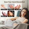 Intelligent Hot Compress Hand Massager Electric Finger Massager Air Compression Vibration Massage For Finger Palm Fatigue Relax