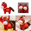 Crying Horse Happiness Plush Toy Cartoon Style Soft Stuffed Animal For Kids Gift