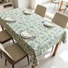 Tavolo da Pranzo Cucina Festa Celebrazione Rettangolare Cotone Lino Materiale Morbido Lavabile Tessuto Interno Casa Tovaglia