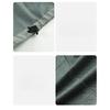 Unisex Spring Breathable Windproof Waterproof Jacket Removable Hood Stand Collar Thin Lightweight Hard Shell Outdoor Climbing Coat